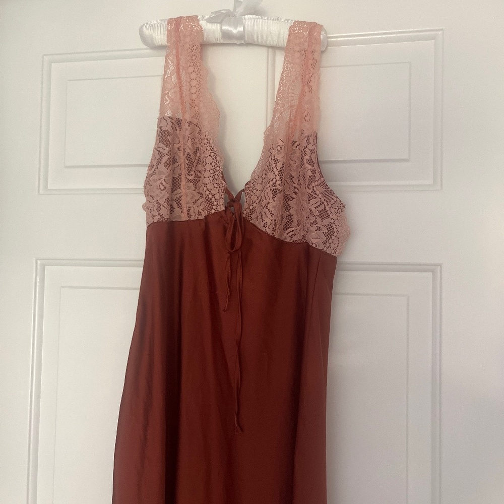 Free people silky midi dress